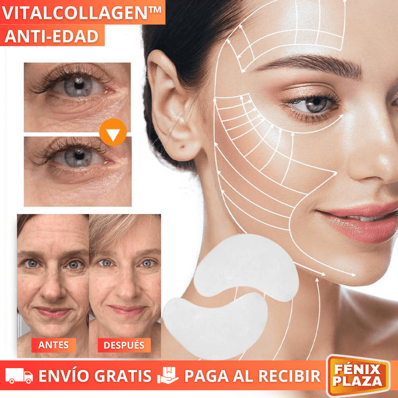 VitalCollagen™ - x6 Parches de Colágeno Anti-Edad