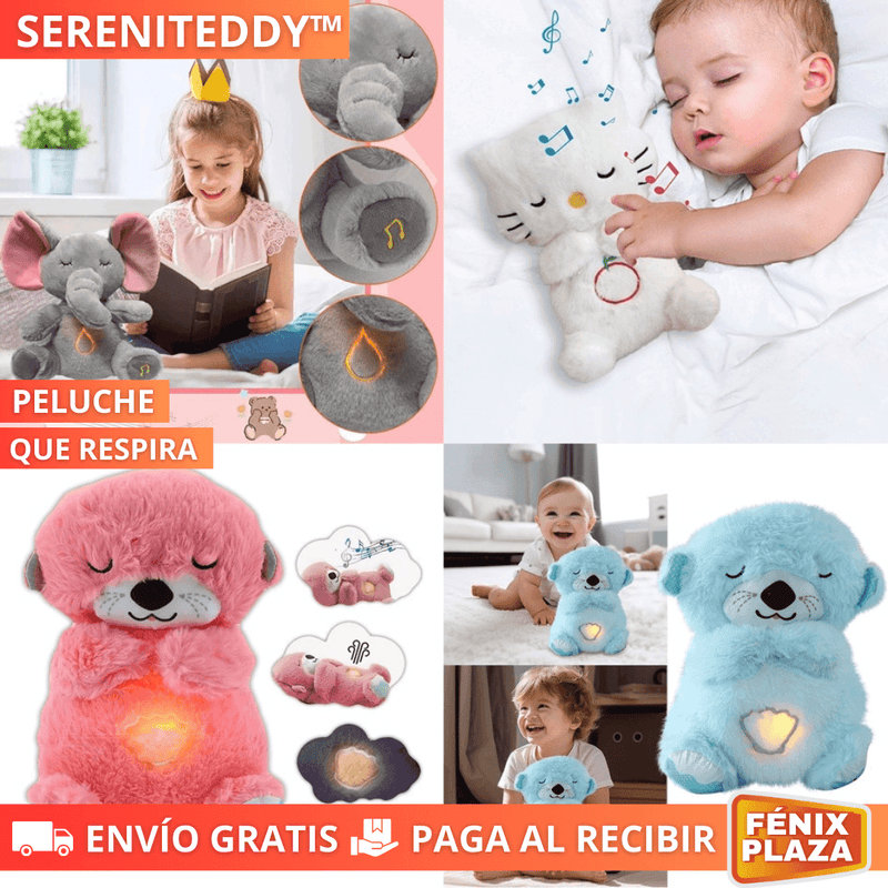 SereniTeddy™ - Peluche Que Respira Con Música