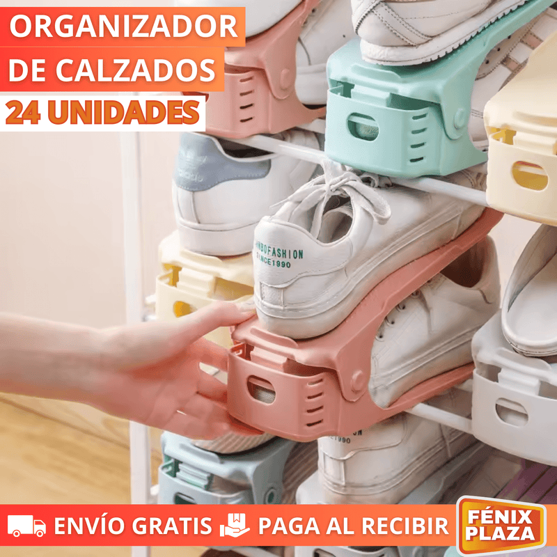 x24 Organizadores de Calzados Ajustables