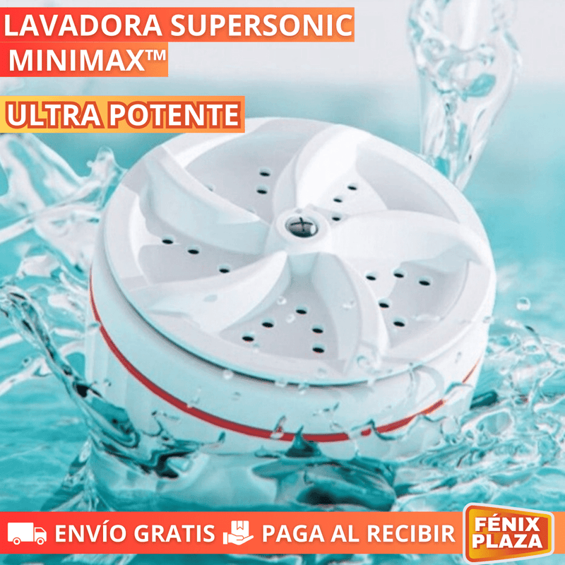 Lavadora SuperSonic MiniMax™