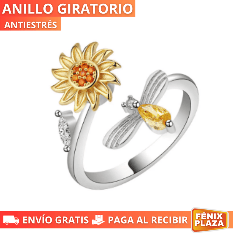 Anillo Giratorio Antiestrés - Ajustable