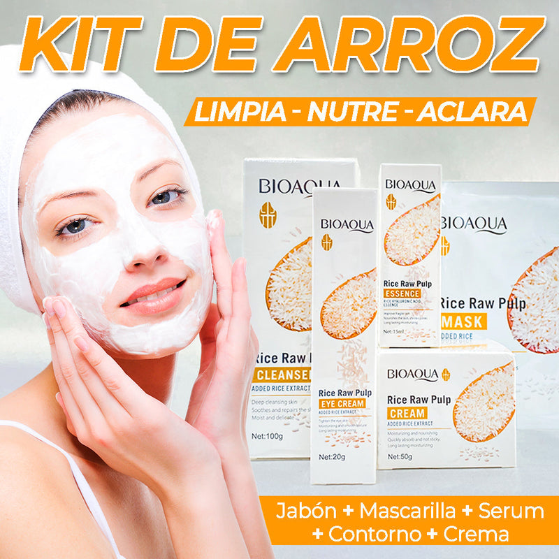 BIOAQUA COMBO ARROZ X 5 PRODUCTOS