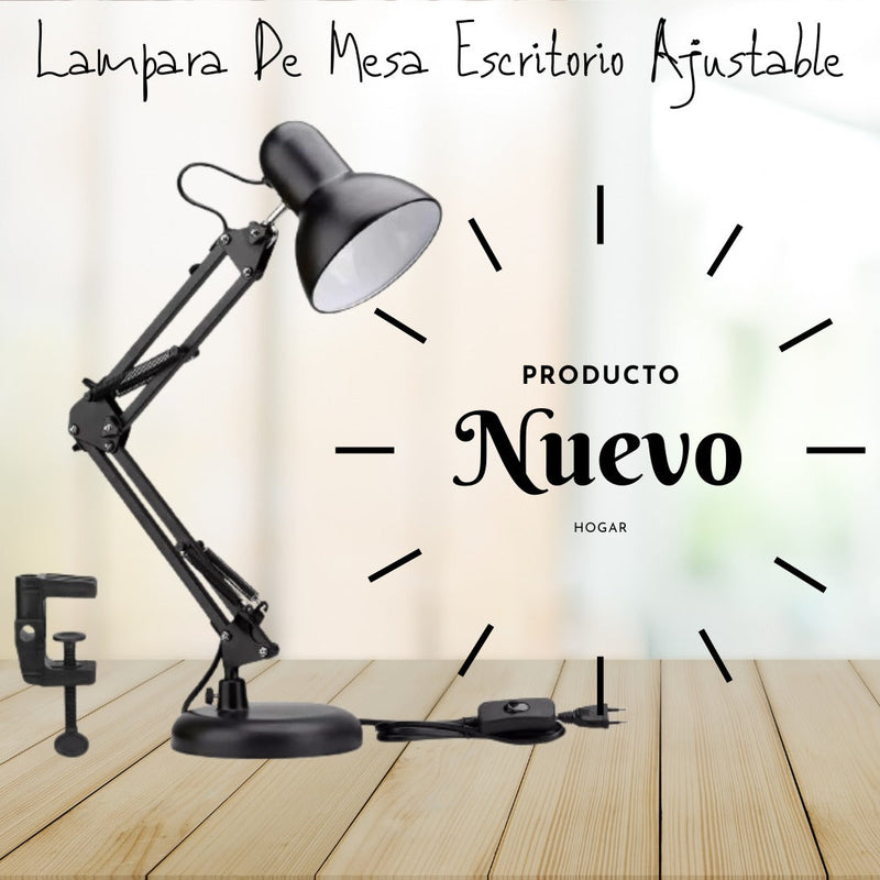 Lampara De Mesa Escritorio Ajustable