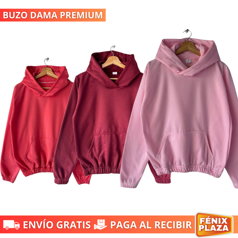 Haga clic en OBTENER PROMOCIÓN para elegir CANTIDAD y COLORES 💜🧡💛 BUZO DAMA